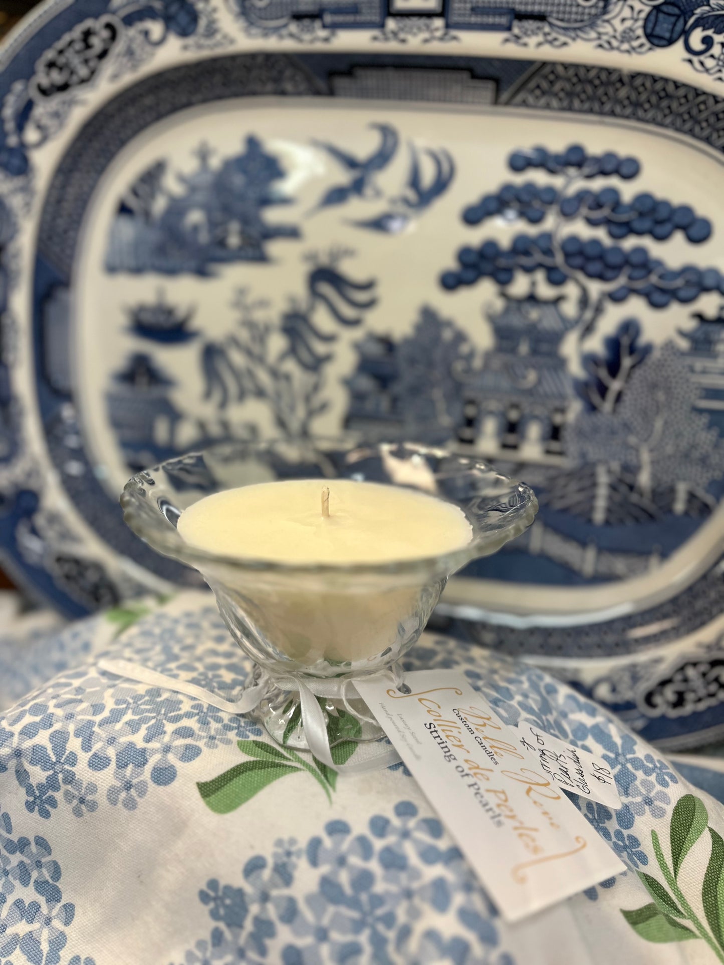 String of Pearls - Glass Dish