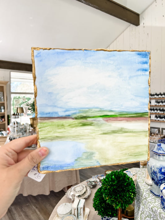 Landscape Watercolor Original