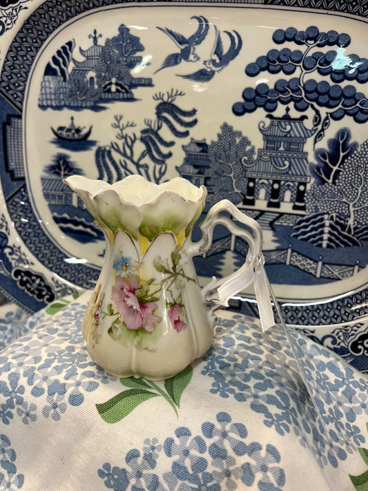 String of Pearls - Floral Tea Pitcher