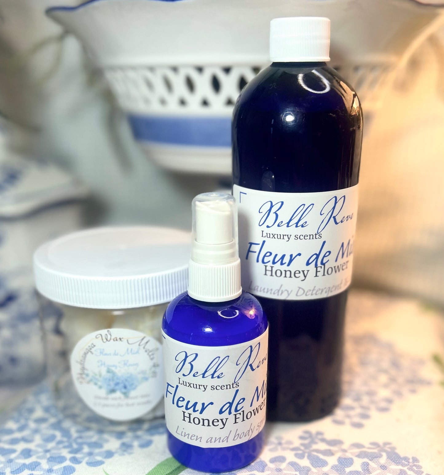 Detergent,spray and hydrangea wax melt Bundle