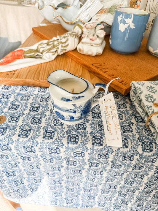 Beautiful Soul vintage Delft blue and white creamer