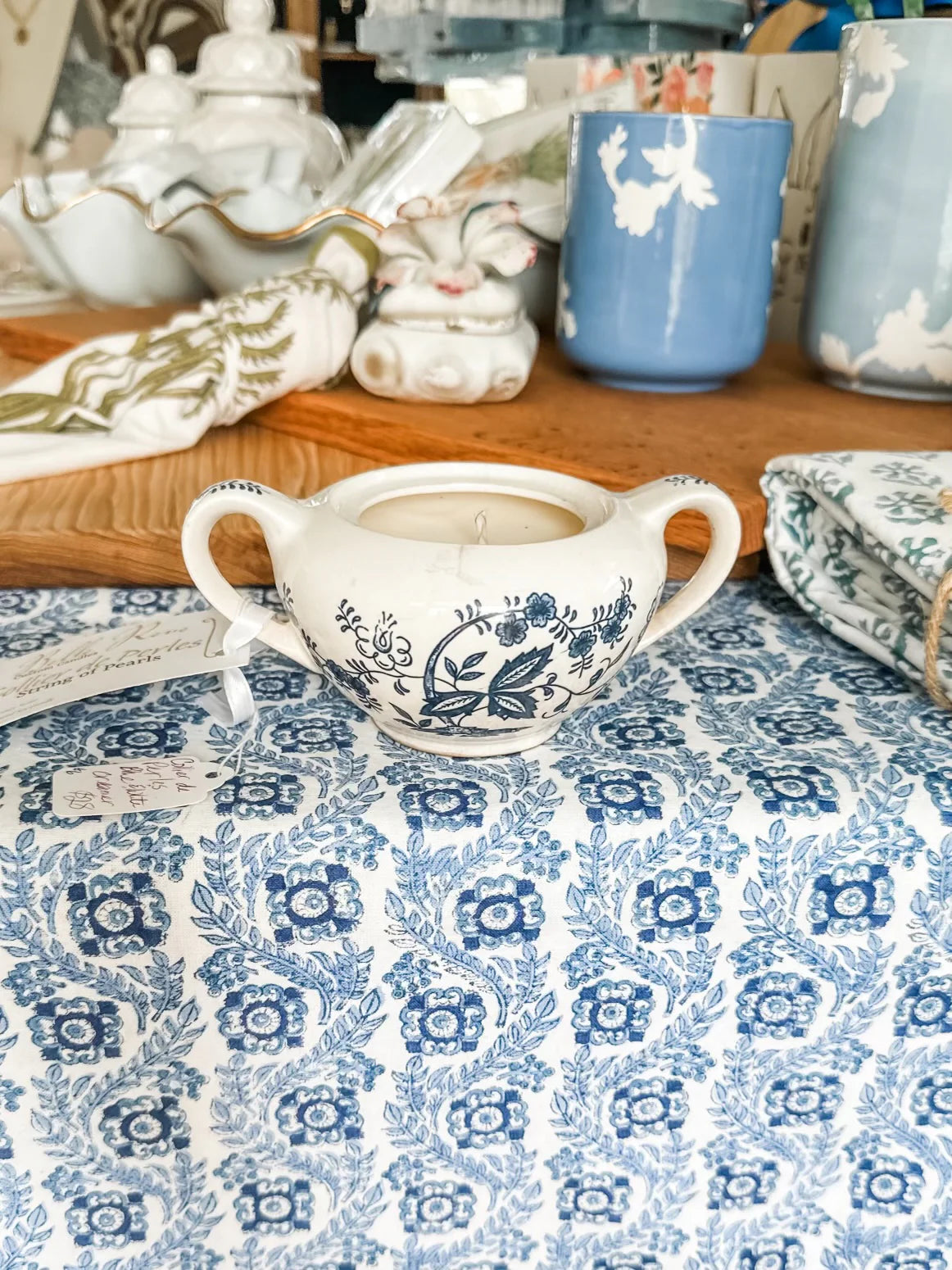String of Pearls vintage creamer